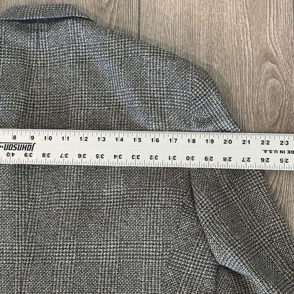 Oscar de la Renta Silk Wool Sport Coat Jacket Blazer Men's 38S NWT Vintage - Picture 9 of 10